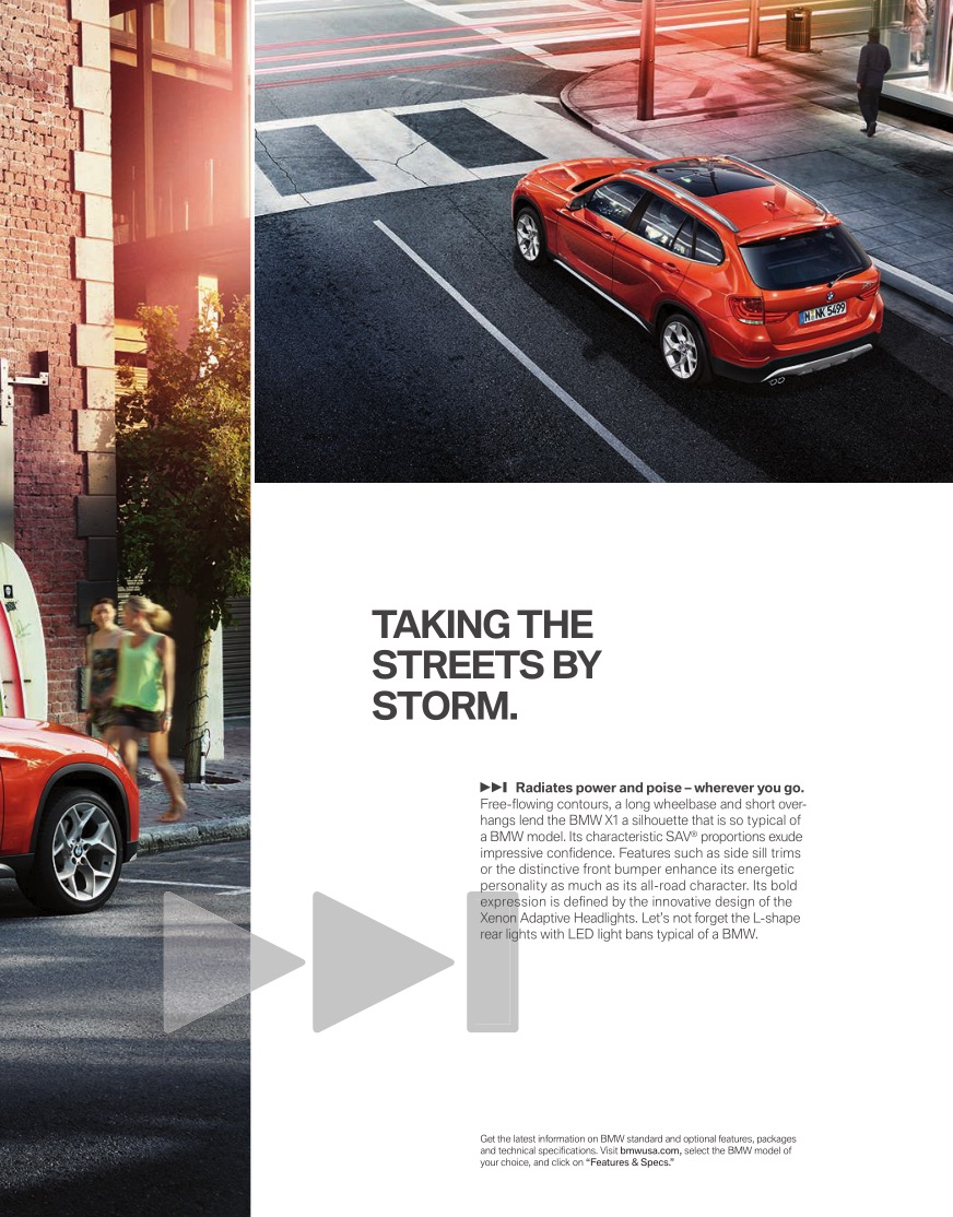 2015 BMW X1 Brochure Page 30